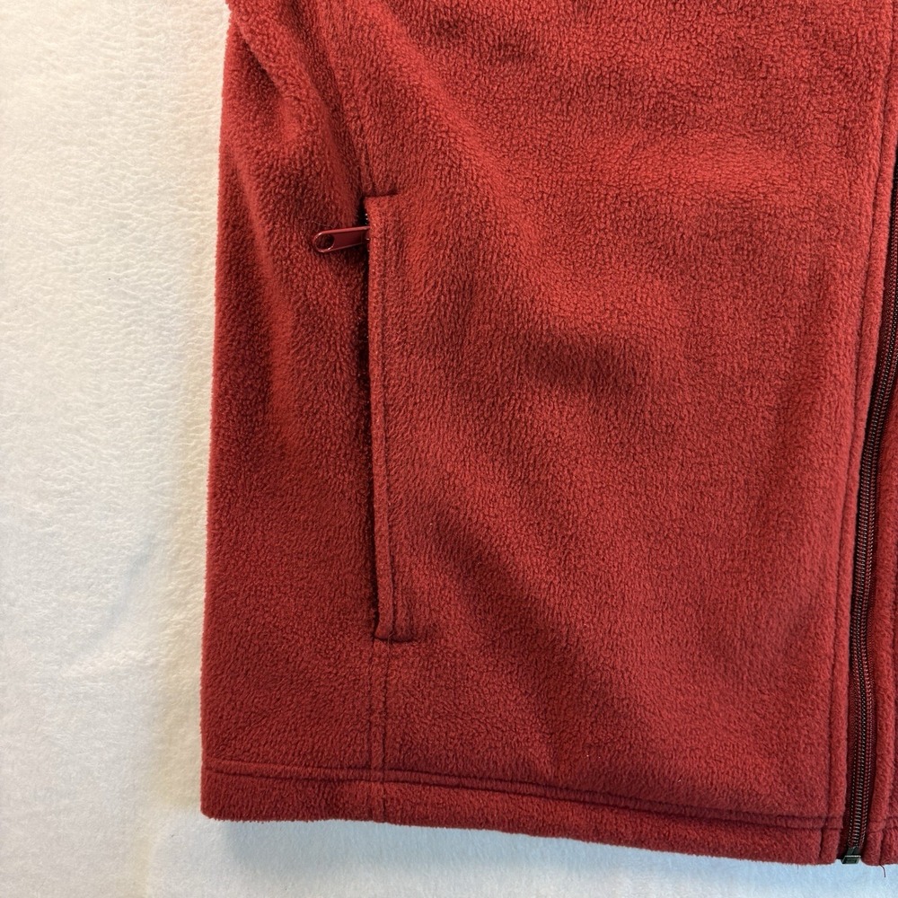 South Carolina Gamecocks Columbia Fleece Vest Mens L Red NCAA Football - Picture 7 of 14